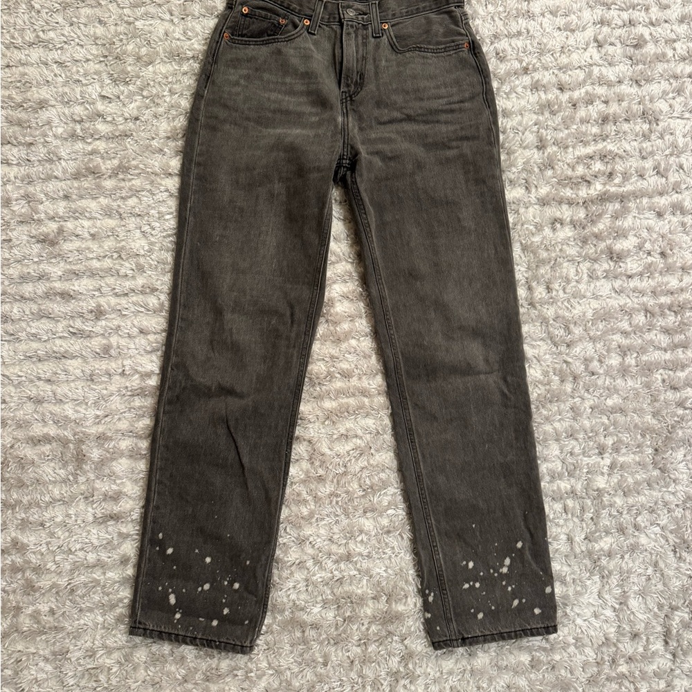 Gray Denim Levi Jeans